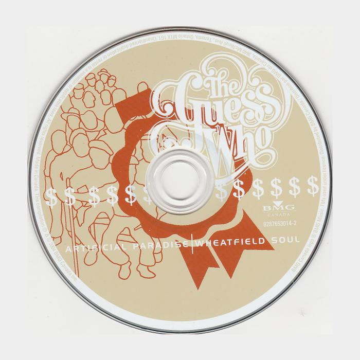 CD Guess Who - Wheatfield Soul / Artificial Paradise
