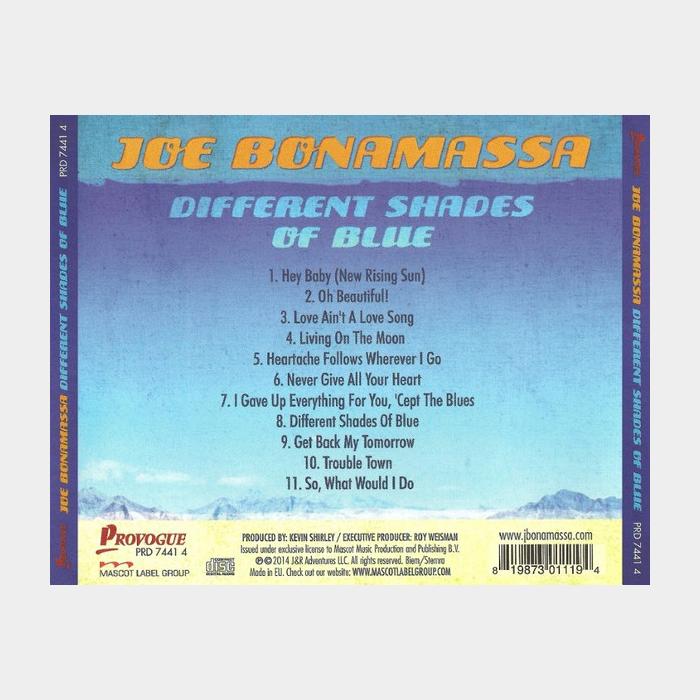 CD Joe Bonamassa - Different Shades Of Blue