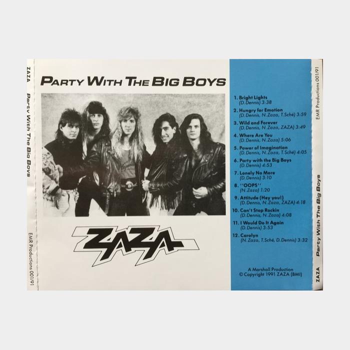CD ZAZA - Party With The Big Boys