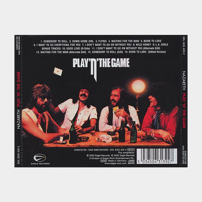 CD Nazareth - Play'N'The Game