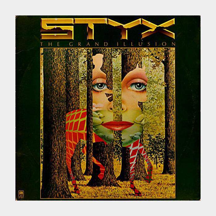 Styx - The Grand Illusion (vg++/vg+, POSTER)