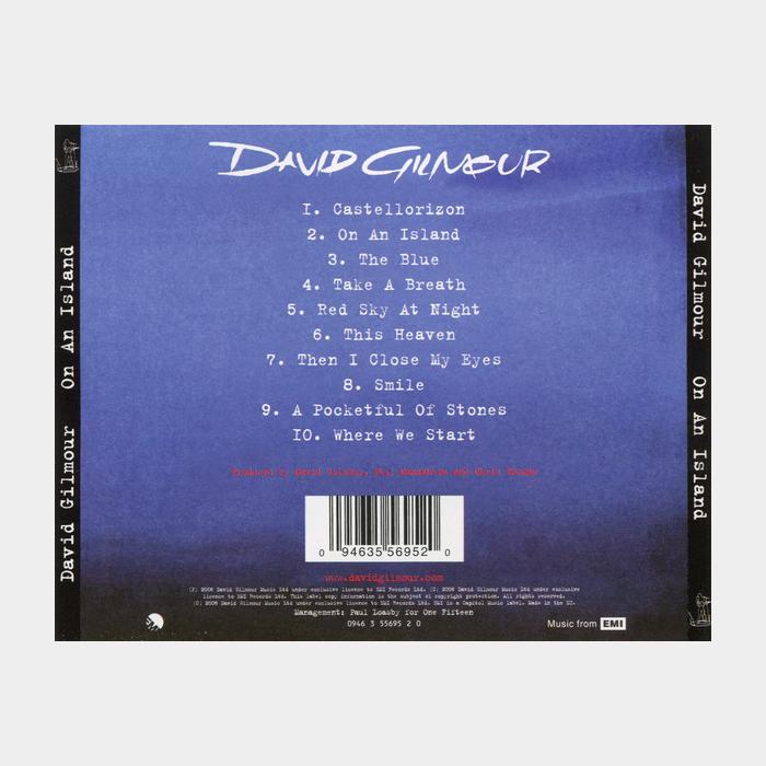 CD David Gilmour - On An Island