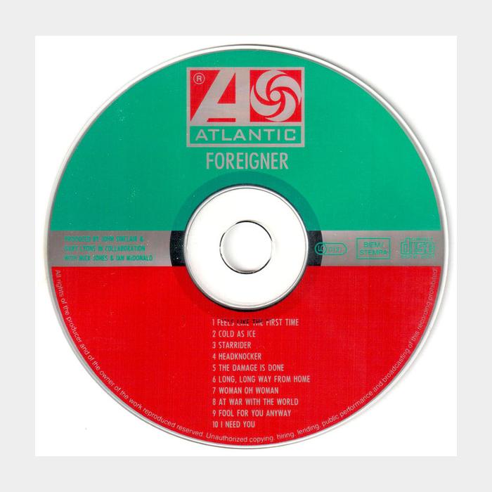 CD Foreigner - Foreigner