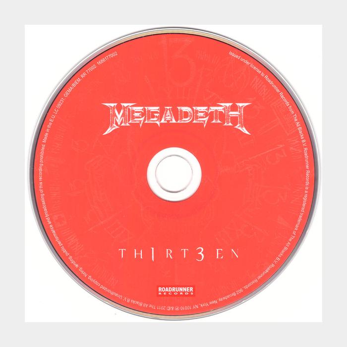 CD Megadeth - Thirt 3En