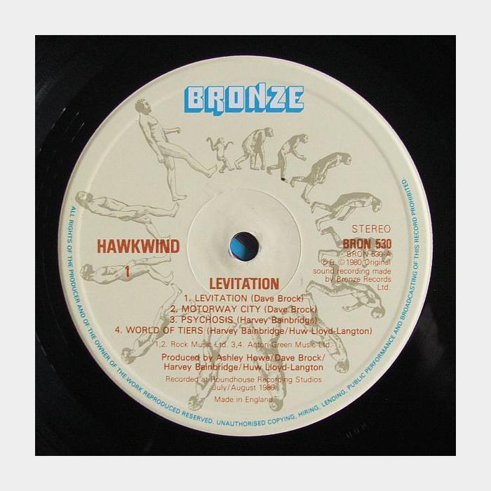 Hawkwind - Levitation (ex+/ex, ORIGINAL)