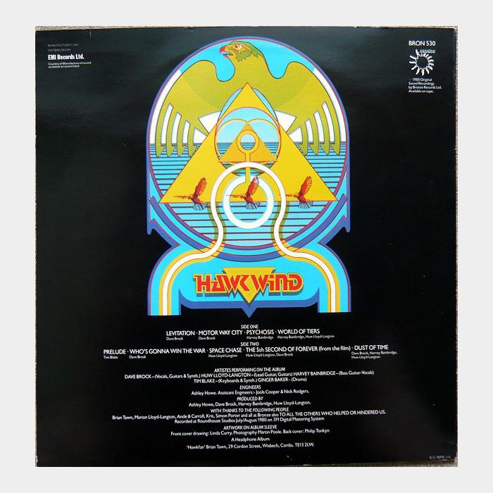 Hawkwind - Levitation (ex+/ex, ORIGINAL)
