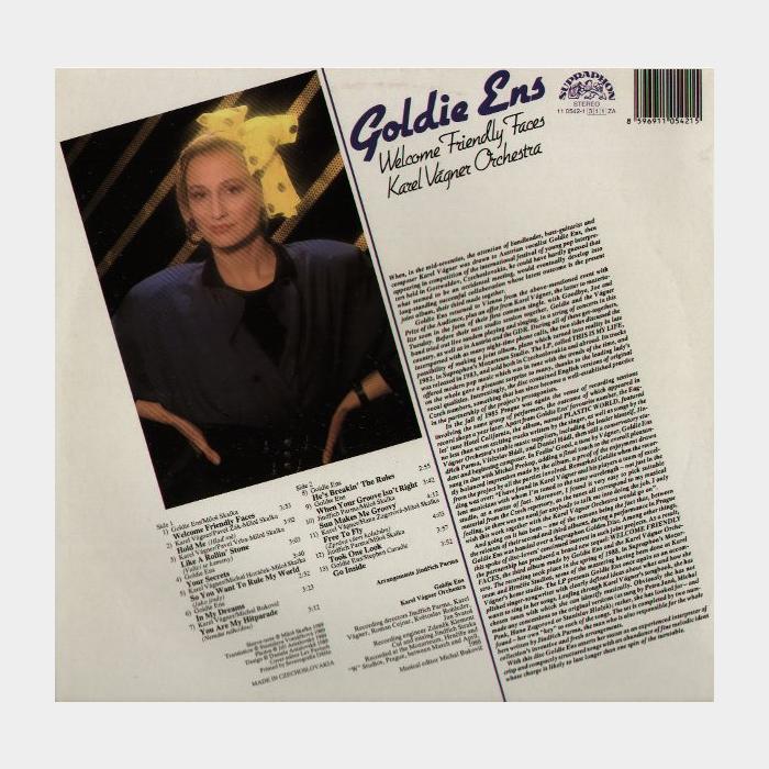 Goldie Ens, Karel Vagner - Welcome Friendly Faces (ex/ex)