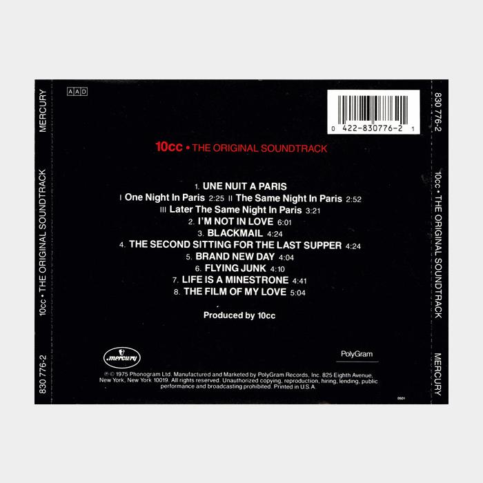 CD 10cc - The Original Soundtrack