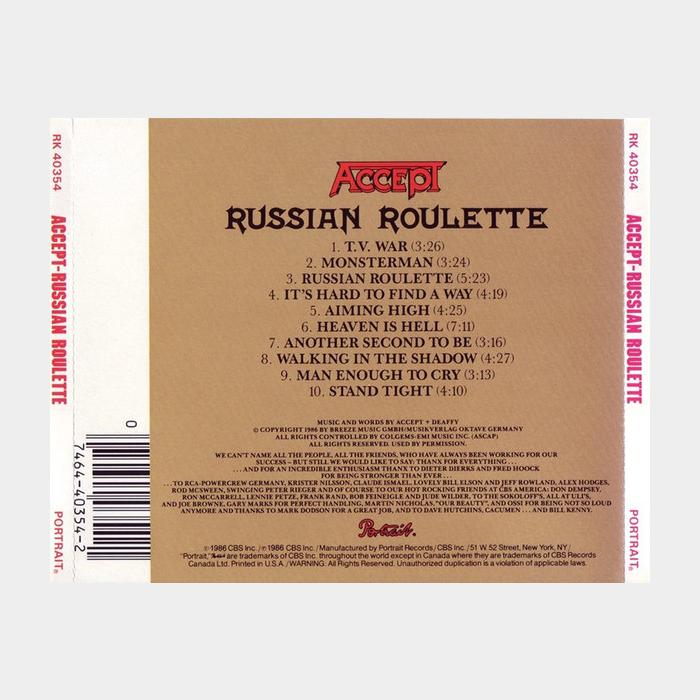 CD Accept - Russian Roulette