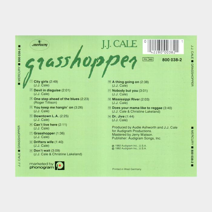 CD J.J. Cale - Grasshopper