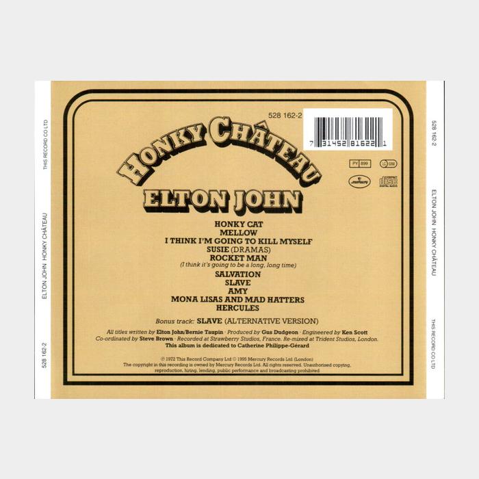 CD Elton John - Honky Château