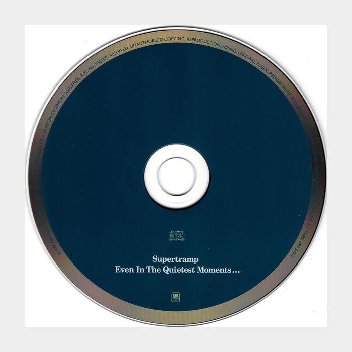 CD Supertramp - Even In The Quietest Moments...