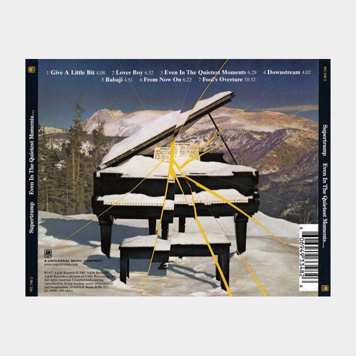 CD Supertramp - Even In The Quietest Moments...