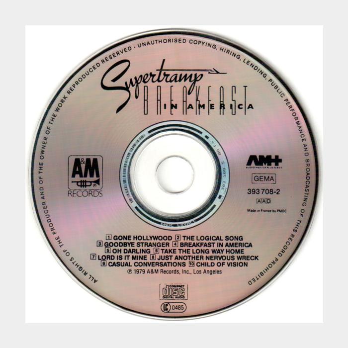 CD Supertramp - Breakfast In America
