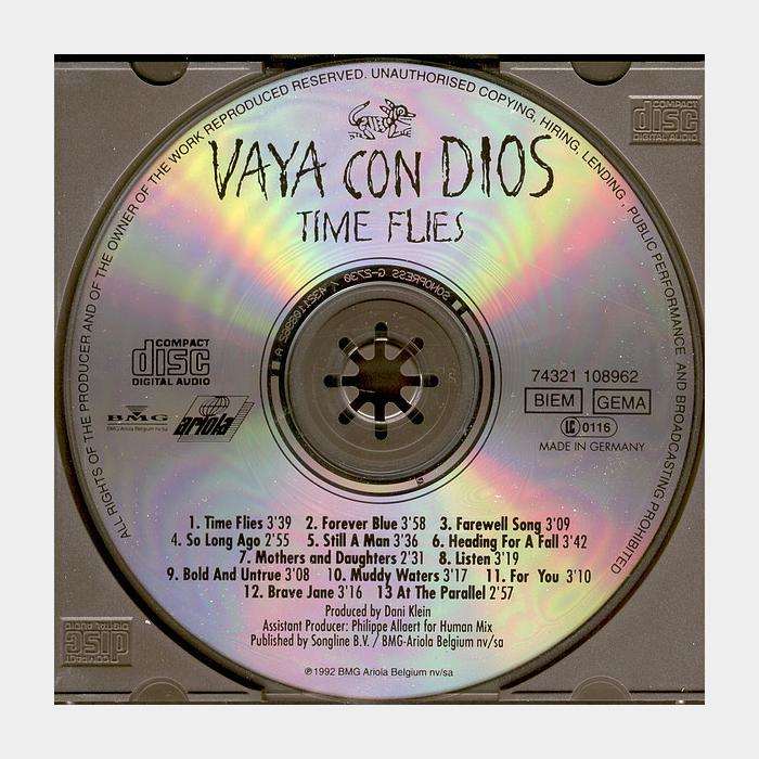 CD Vaya Con Dios - Time Flies