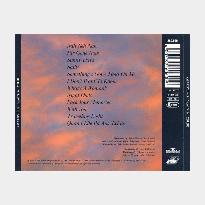 CD Vaya Con Dios - Night Owls