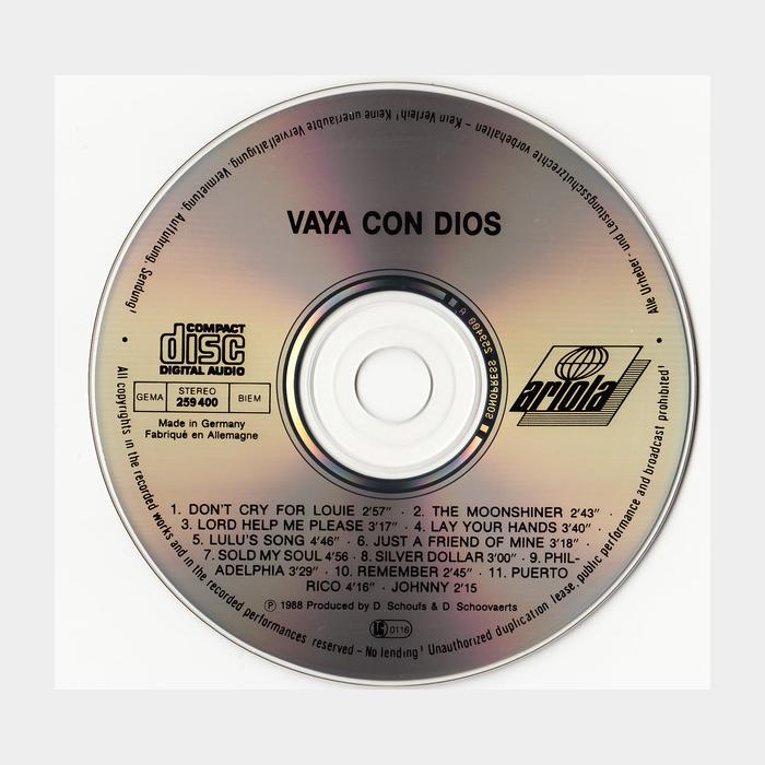 CD Vaya Con Dios - Vaya Con Dios