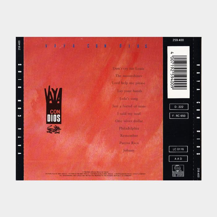 CD Vaya Con Dios - Vaya Con Dios