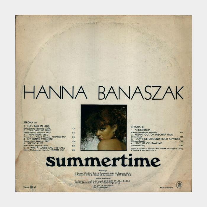 Hanna Banaszak - Summertime (ex+/ex)