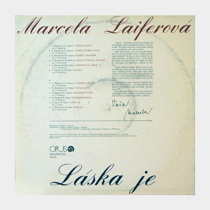 Marcela Laiferova - Laksa Je (ex/ex)