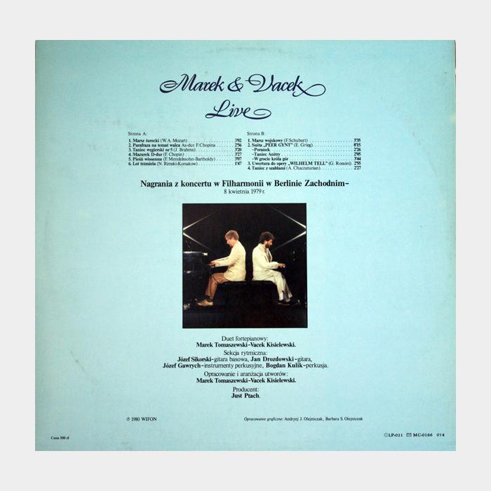 Marek & Vacek - Live (ex/ex-)