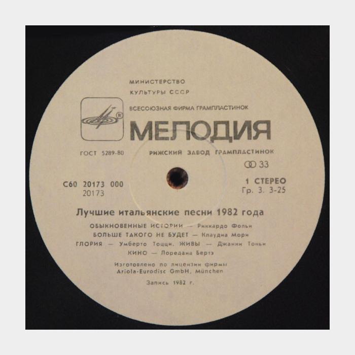 VA - Italo-Hits (Лучшие Итальянские Песни) (ex-/ex)