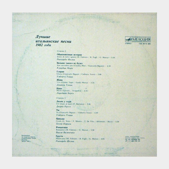 VA - Italo-Hits (Лучшие Итальянские Песни) (ex-/ex)