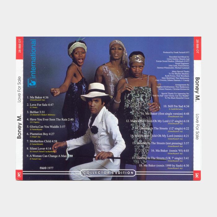 CD Boney M - Love For Sale