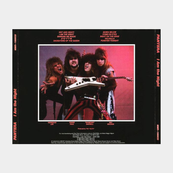 CD Pantera - I Am The Night