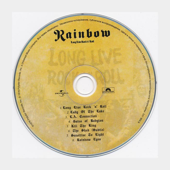 CD Rainbow - Long Live Rock'N'Roll