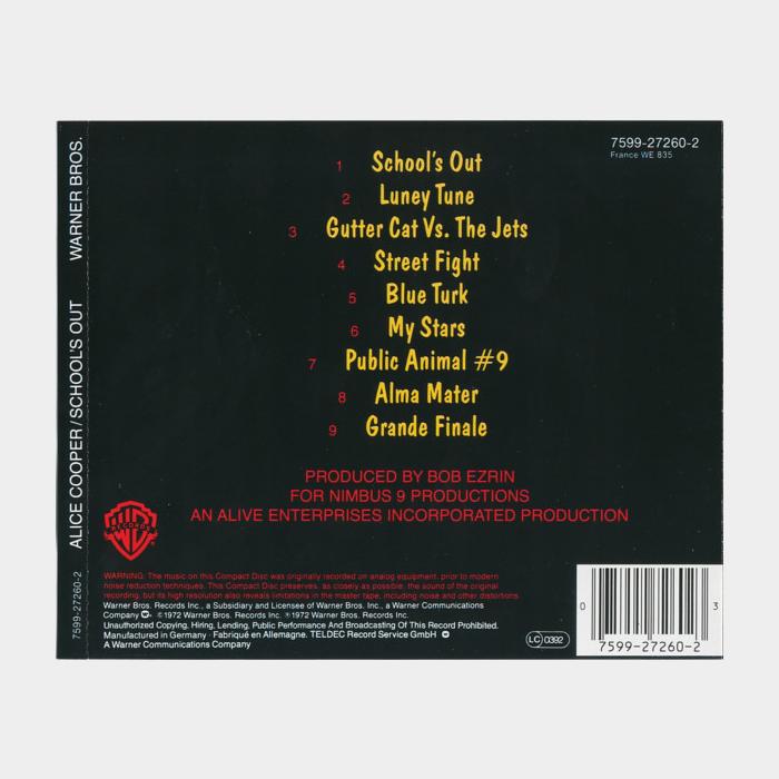 CD Alice Cooper - School's Out