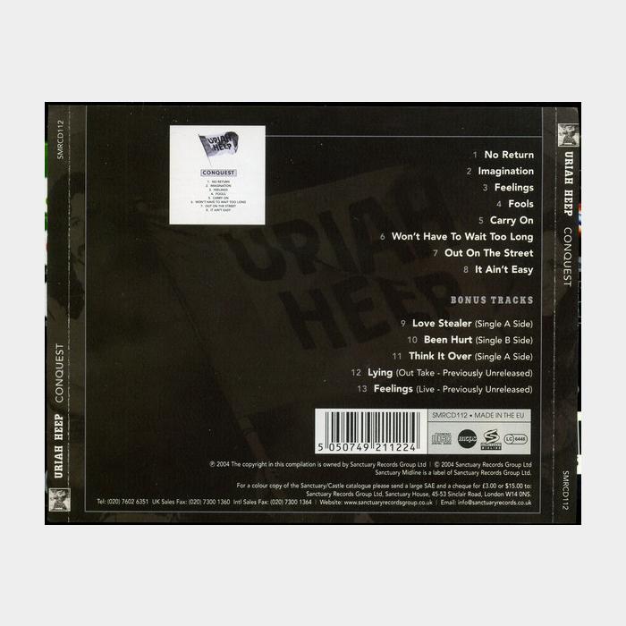CD Uriah Heep - Conquest
