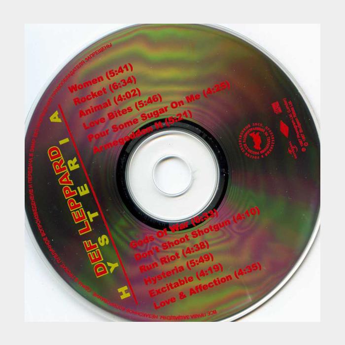 CD Def Leppard - Hysteria