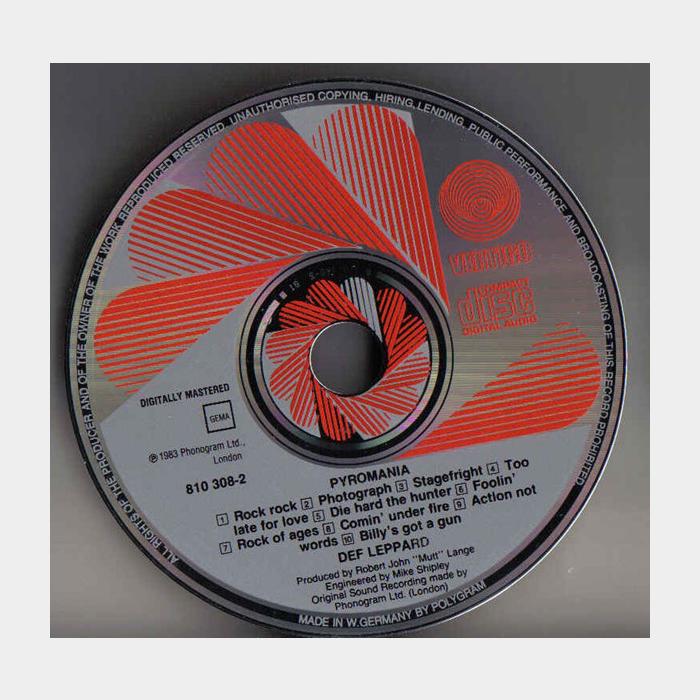 CD Def Leppard - Pyromania