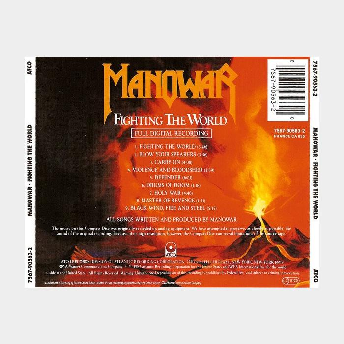 CD Manowar - Fighting The World