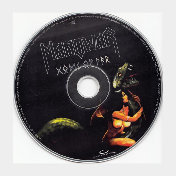 CD Manowar - Gods Of War