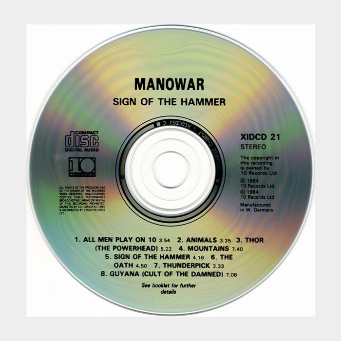 CD Manowar - Sign Of The Hammer