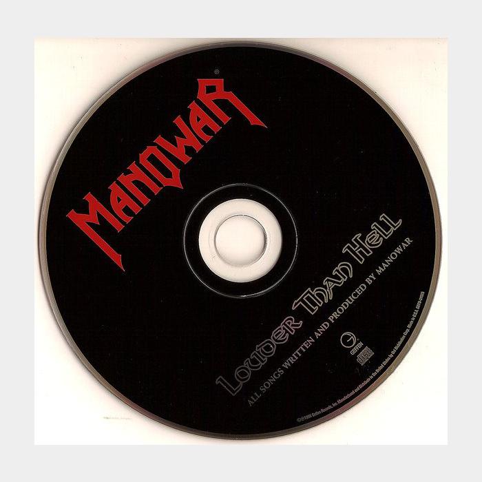 CD Manowar - Louder Than Hell