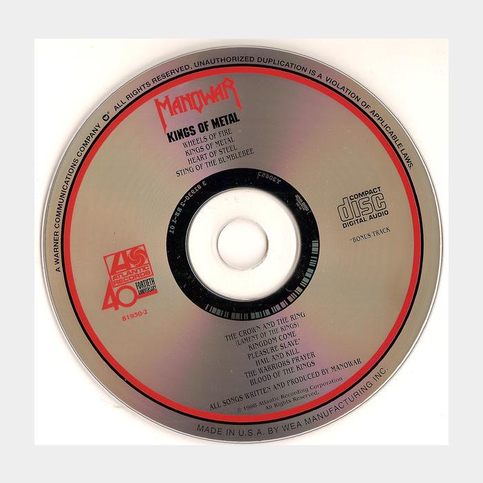 CD Manowar - Kings Of Metal