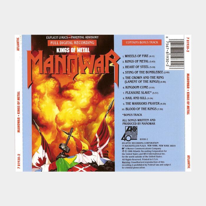 CD Manowar - Kings Of Metal