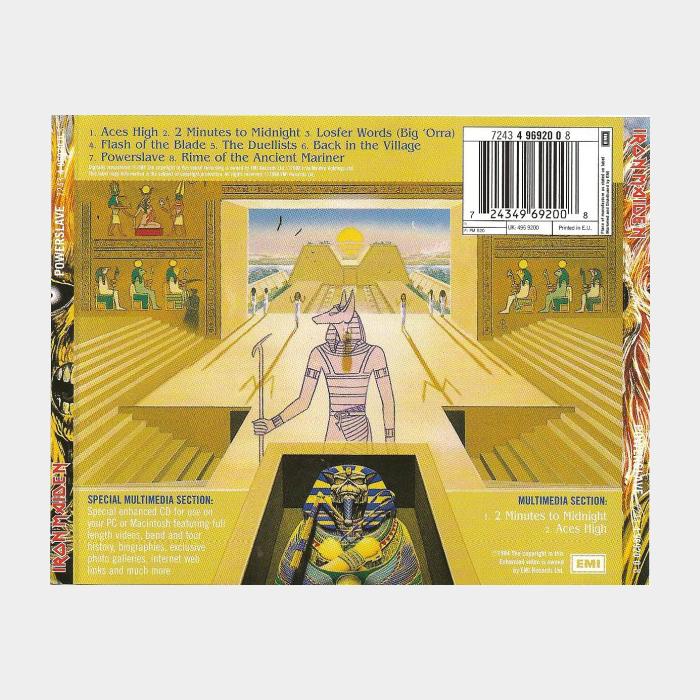 CD Iron Maiden - Powerslave