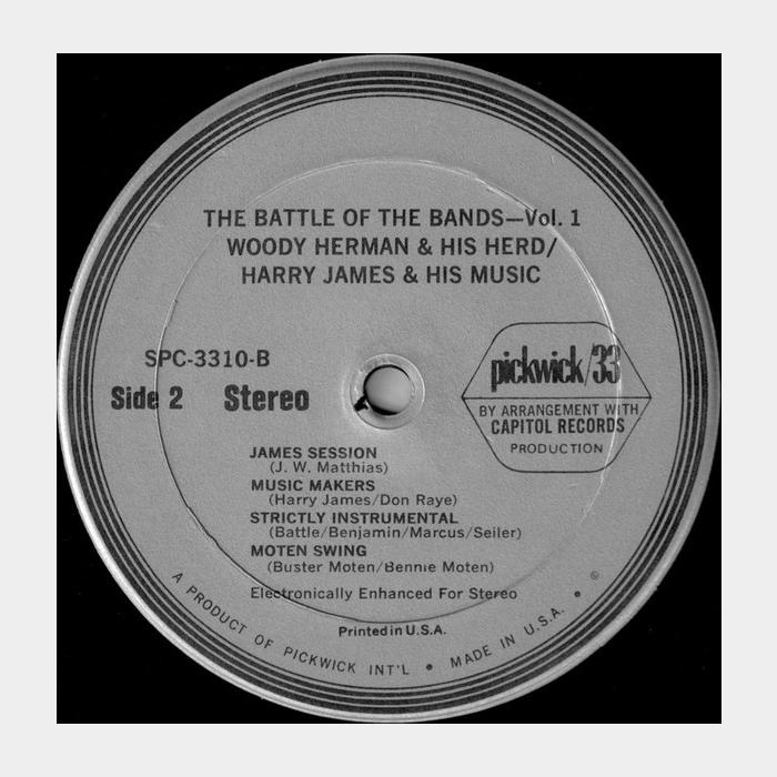 Woody Herman & Harry James - Battle Of The Band (ex+/ex+)