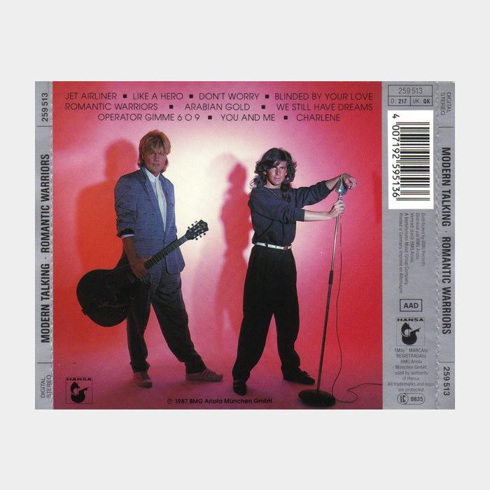 CD Modern Talking - Romantic Warriors