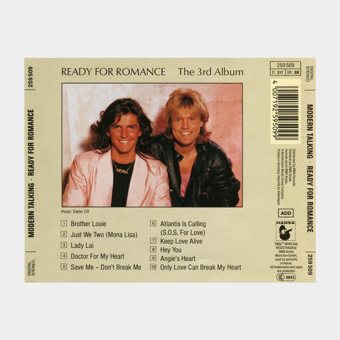 CD Modern Talking - Ready For Romance