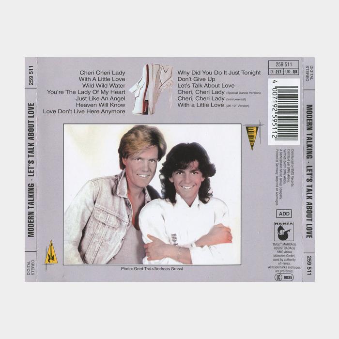 CD Modern Talking - Let's Talk About Love