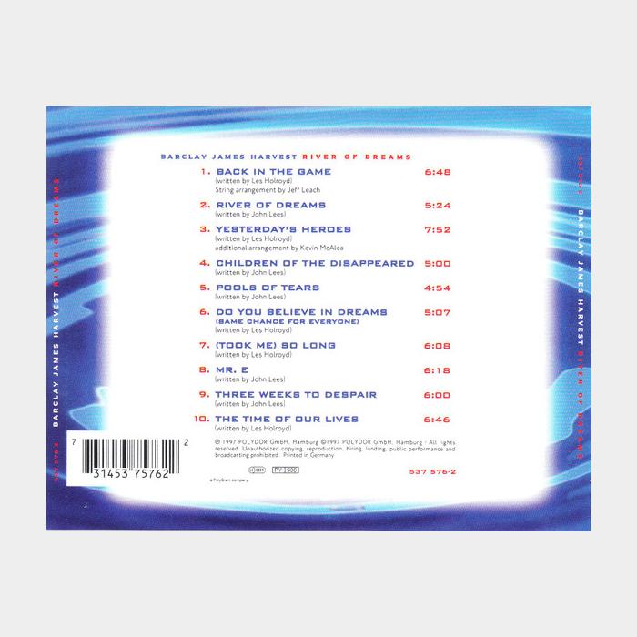 CD Barclay James Harvest - River Of Dreams