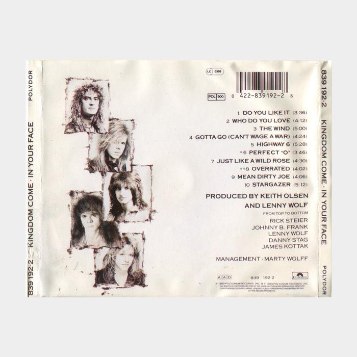 CD Kingdom Come - In Your Face