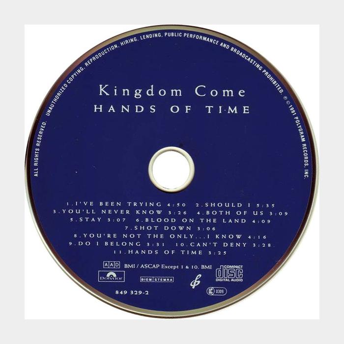 CD Kingdom Come - Hands of Time