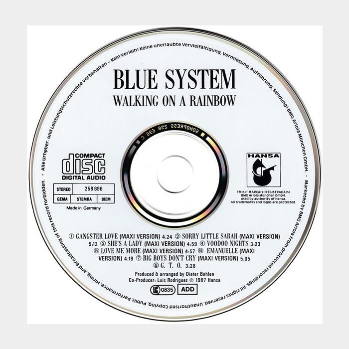 CD Blue System - Walking On A Rainbow