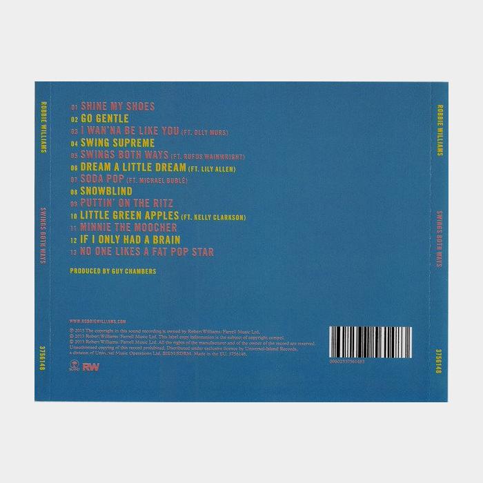 CD Robbie Williams - Swings Both Ways
